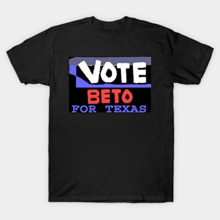 Vote Beto Button Pin T-Shirt